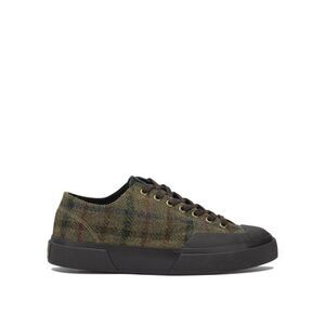 SUPERGA Men's Heritage Plaid Textile Low-Top Sneakers Men GREEN